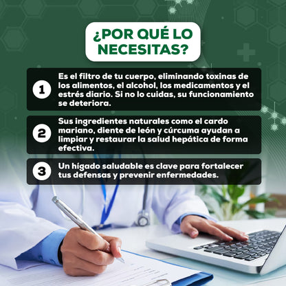 LIVER CLEANSE & DETOX + ENVIO GRATIS