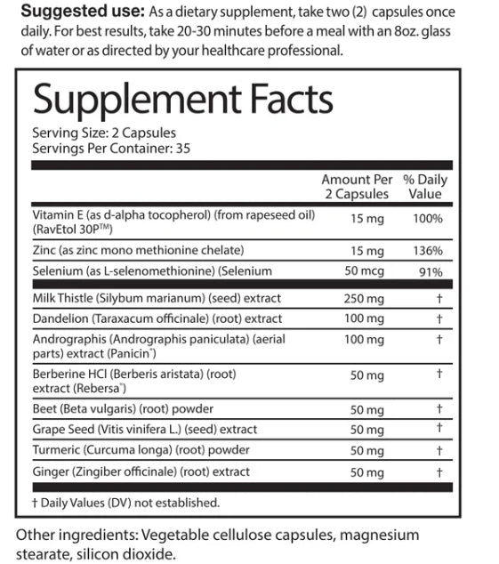 LIVER CLEANSE & DETOX + ENVIO GRATIS